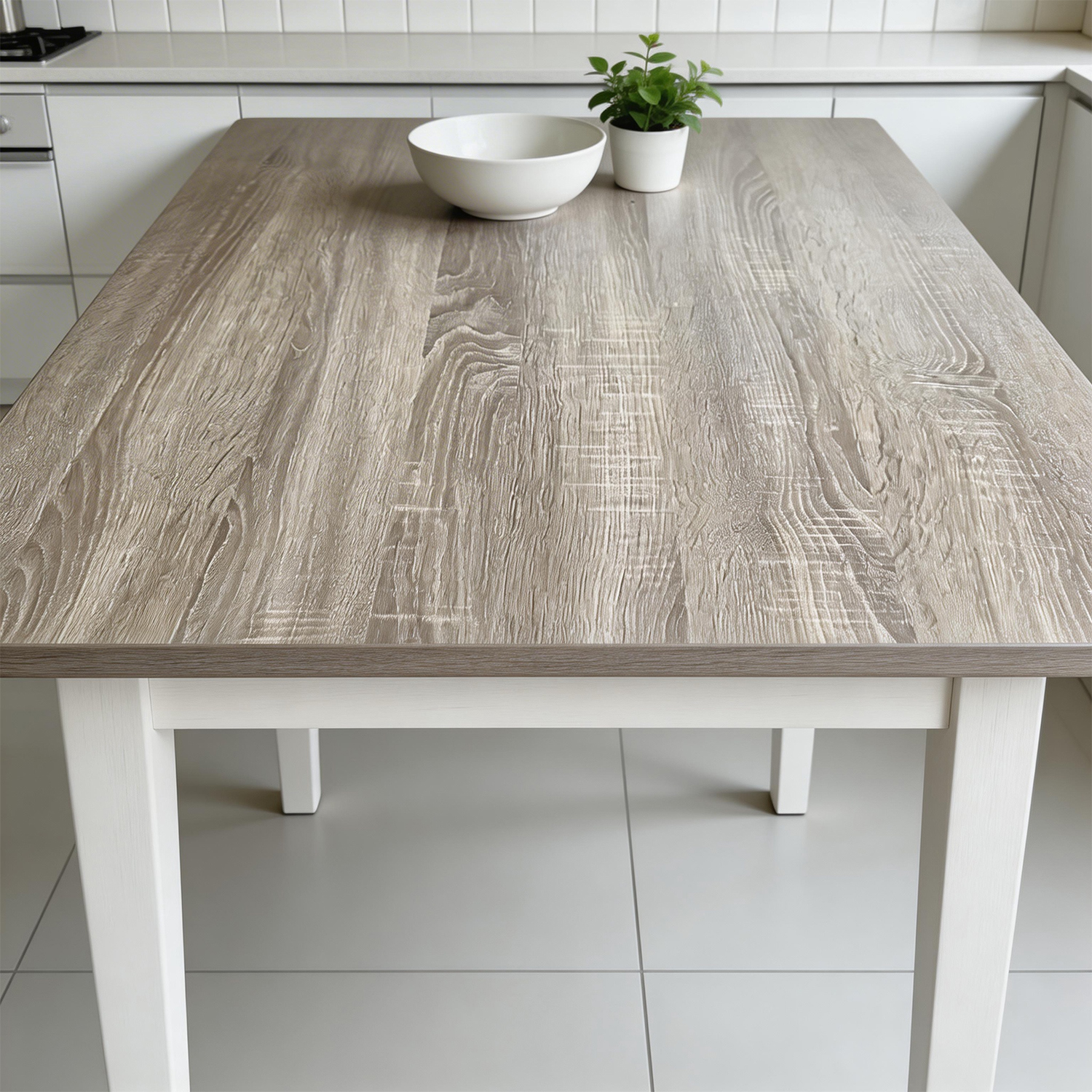 Vintage Fashion Wallpaper - 80CM/60cm Waterproof Self-Adhesive Wood Vinyl |