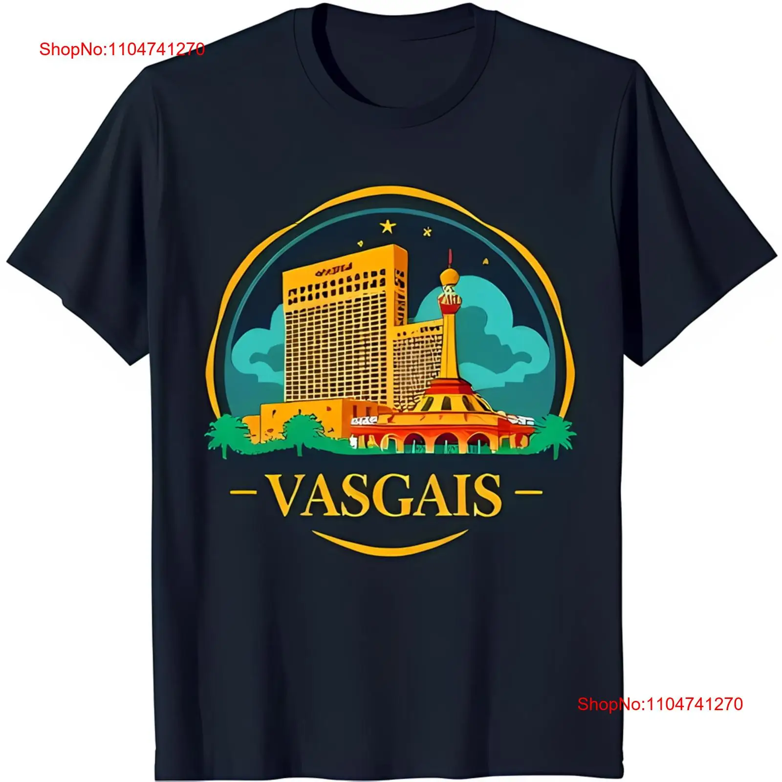 Vintage Fashion Icons - Stylish Black T Shirt with Vibrant