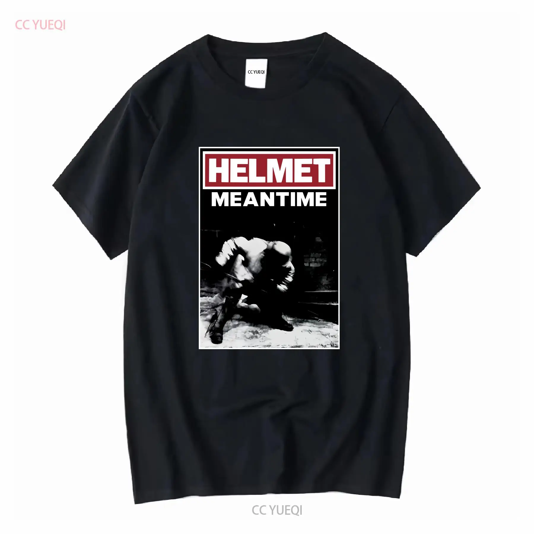 Vintage Flannel Shirt - Helmet Meantime T shirt rock band
