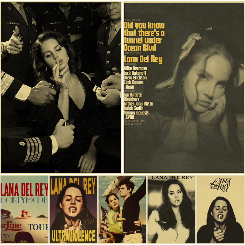 Vintage Fashion Wallpaper - Lizzy Grant Lana Del Rey Posters