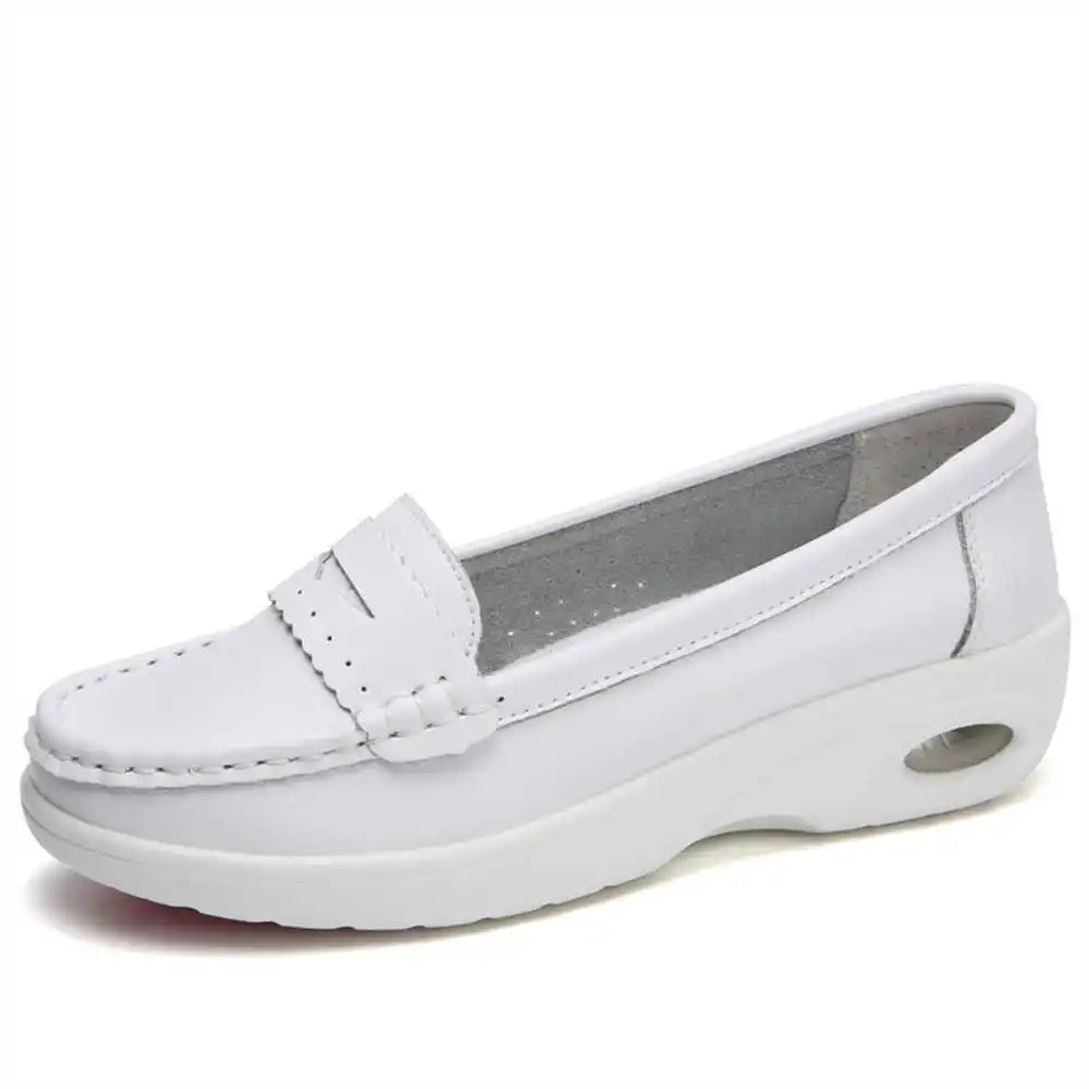 Thick Sole Slipon White Traine - Vintage Fashion Brands Uk avaliação e preço