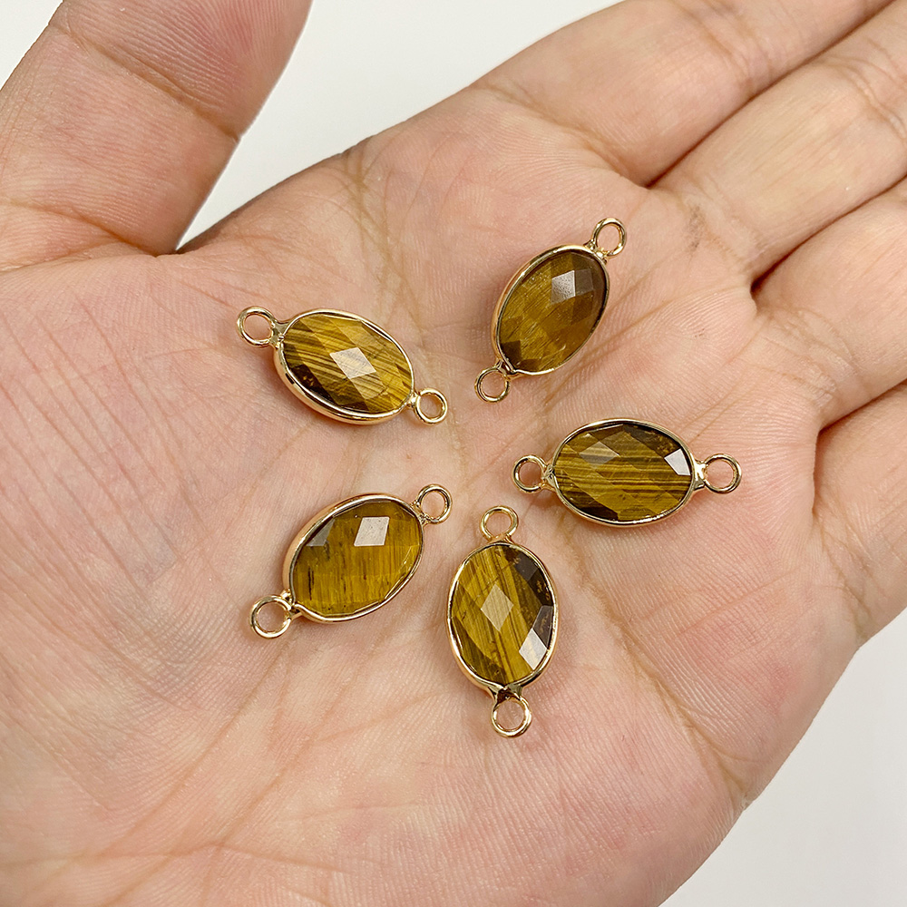 3Pcs Faceted Natural Stone Pen - Vintage Fashion Jewelry Necklaces avaliação e preço