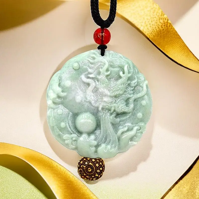 Jade Dragon Pendant Fashion Re - Vintage Fashion Jewelry Necklaces avaliação e preço