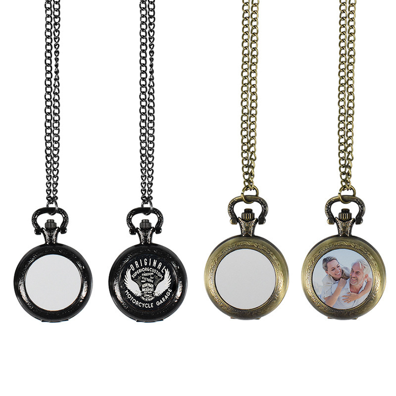 Custom Vintage Metal Pocket Wa - Vintage Fashion Jewelry Necklaces avaliação e preço