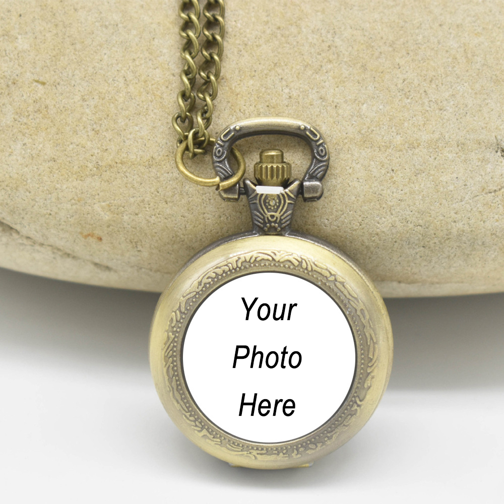 Custom Vintage Metal Pocket Wa - Vintage Fashion Jewelry Necklaces avaliação e preço