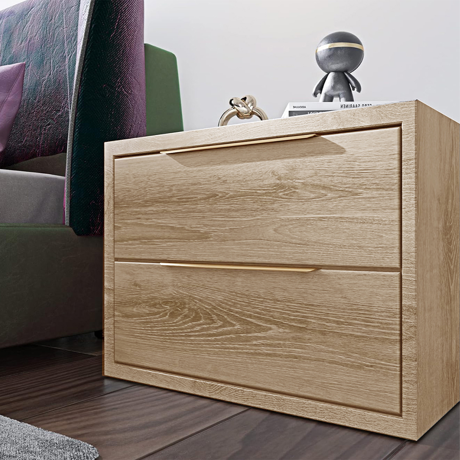 55cm Wide Wood Grain Vinyl Wal - Vintage Fashion Wallpaper avaliação e preço