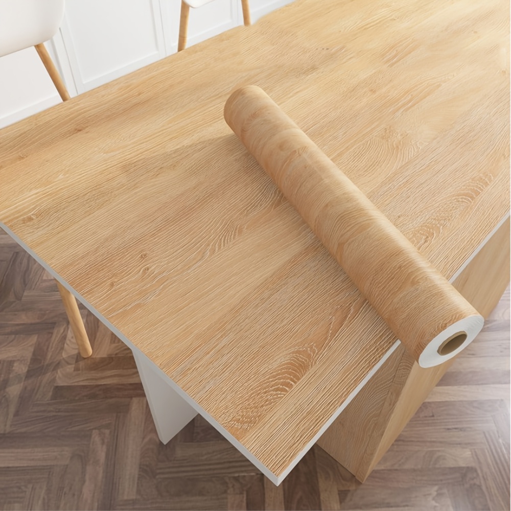 55cm Wide Wood Grain Vinyl Wal - Vintage Fashion Wallpaper avaliação e preço