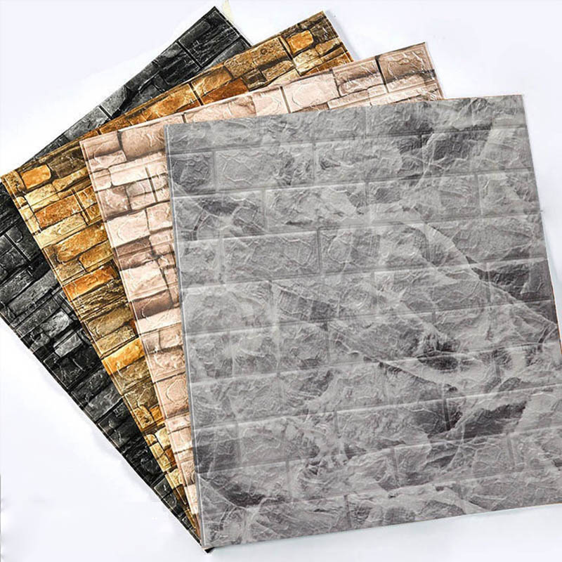 12Pcs 35*30cm High Quality 3D  - Vintage Fashion Wallpaper avaliação e preço