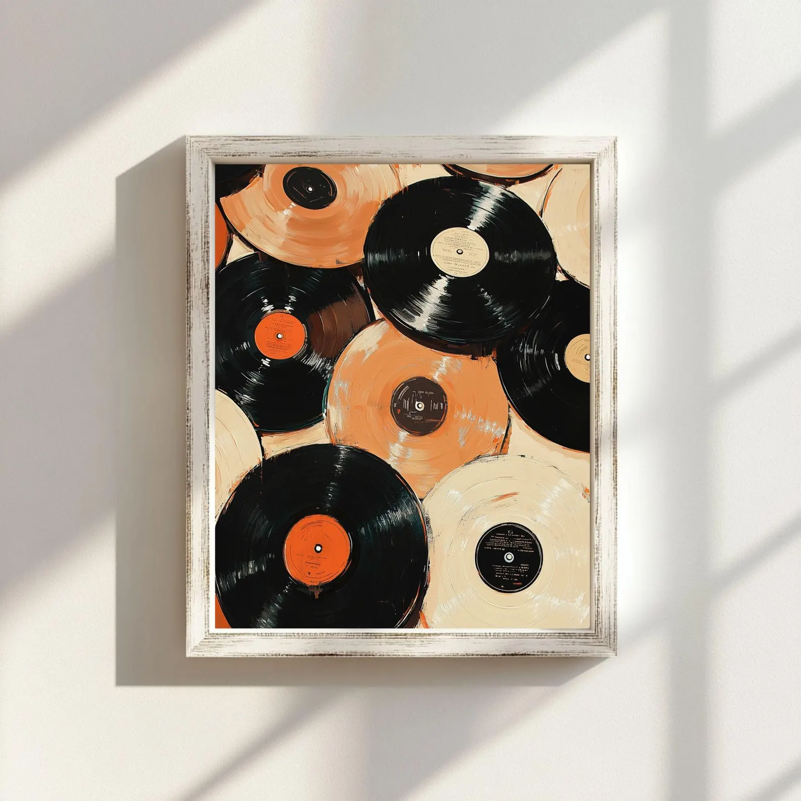 Vintage Record Eclectic Wall A - Vintage Fashion Wall Art avaliação e preço