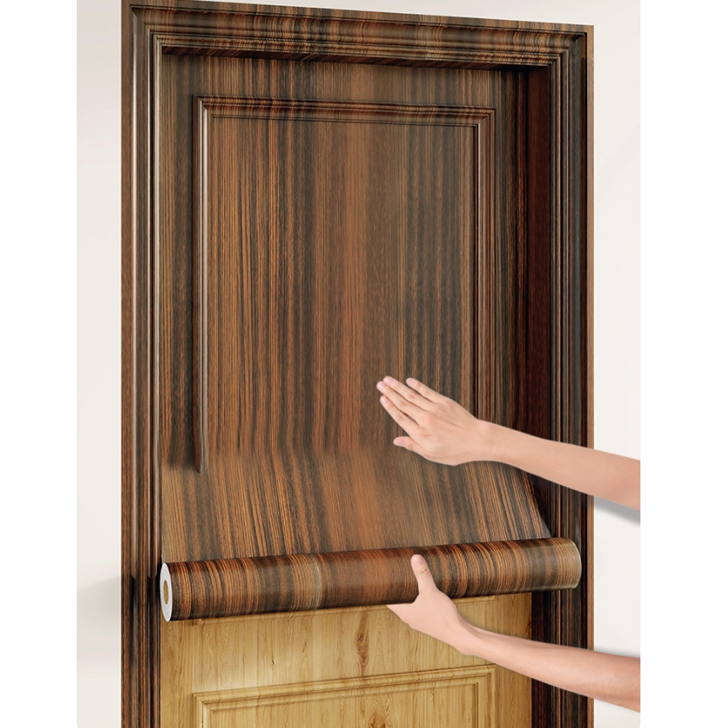 40CM Roll Material Wood Grain  - Vintage Fashion Wallpaper avaliação e preço