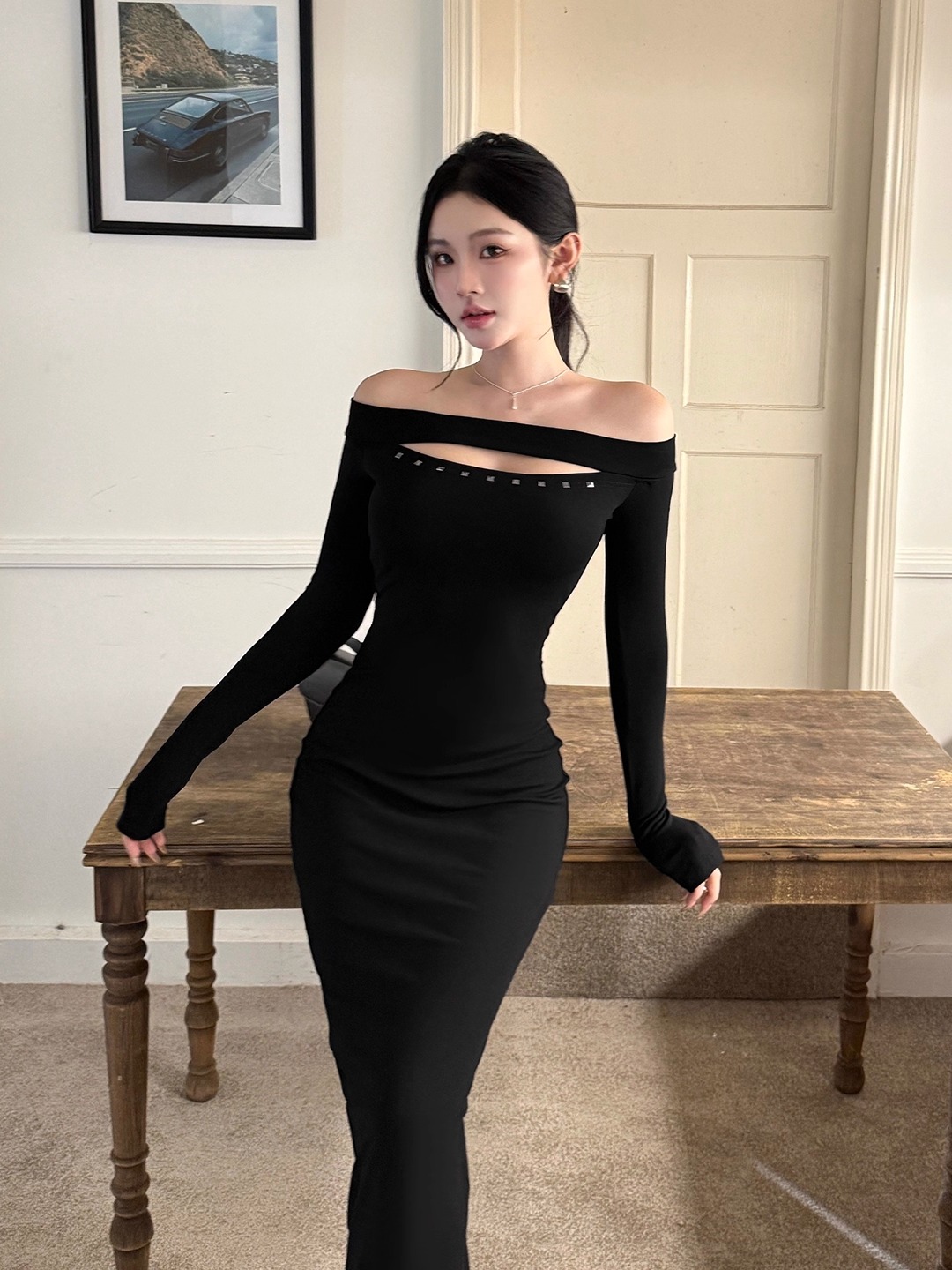 Bodycon Dresses Roses Woman Fa - Vintage Fashion Influencer avaliação e preço