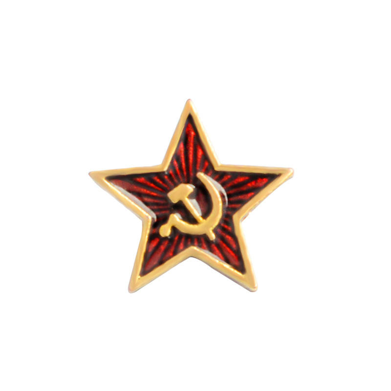 Russian Flag Brooch Ribbon Sig - Vintage Fashion Icons avaliação e preço