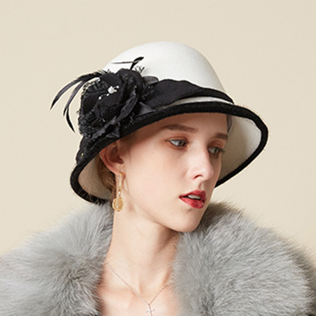 Ladies' Elegant British Style  - Vintage Fashion Hats avaliação e preço