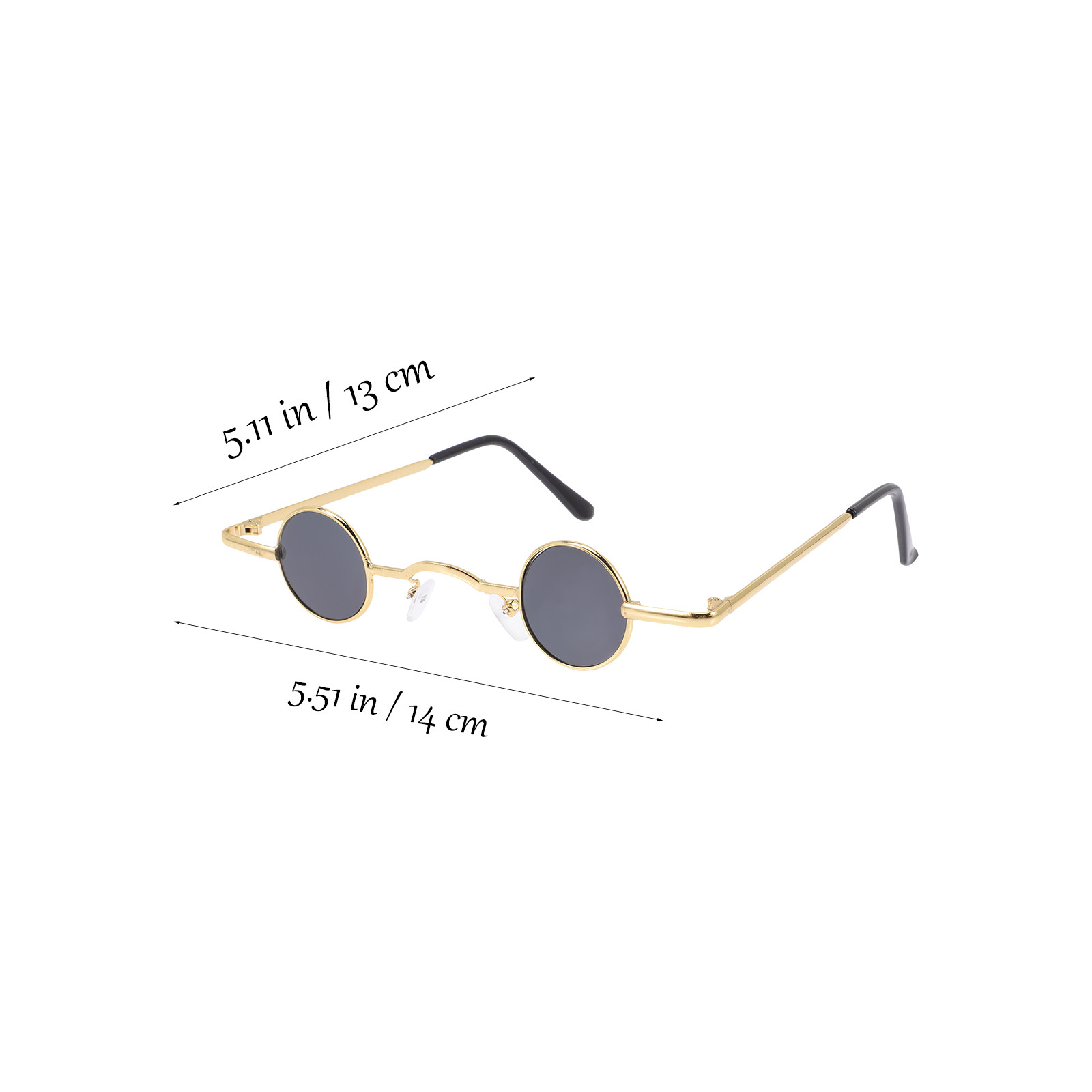 Punk Vintage Sunglasses Round  - Vintage Fashion Club Photos avaliação e preço