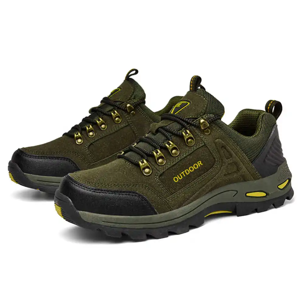 Non-slip Lace Up Hiking Tennis - Vintage Fashion Brands Uk avaliação e preço
