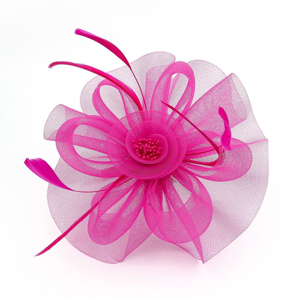 Feathers Ribbon Fascinator Hat - Vintage Fashion Hats avaliação e preço