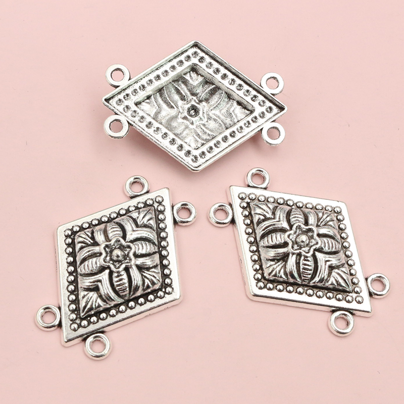 10pcs Antique Silver Color Vin - Vintage Fashion Jewelry Necklaces avaliação e preço