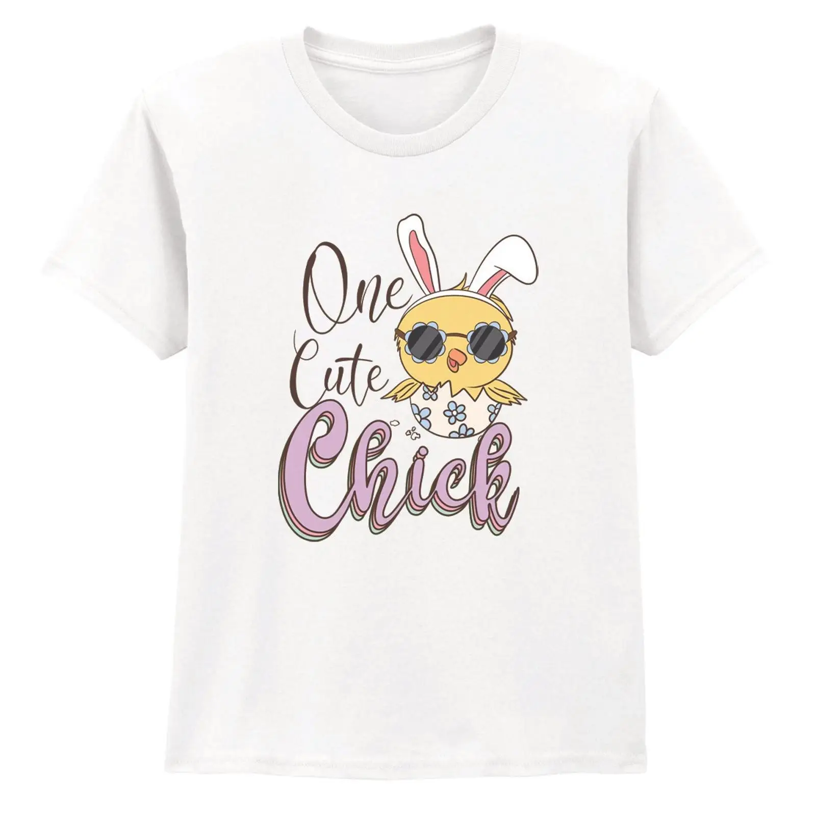 Ein süßes Küken Damen T Shirt  - Vintage Ken Fashion avaliação e preço