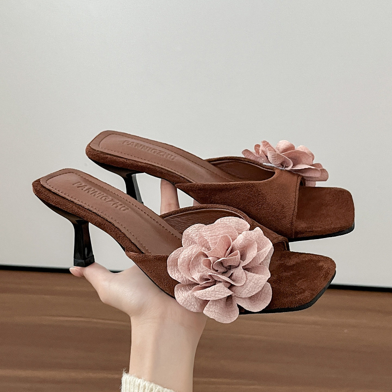 Vintage Summer Thin Heel Flowe - Vintage Fashion Dress avaliação e preço