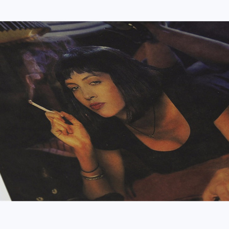 Pulp Fiction Vintage Poster Re - Vintage Fashion Wallpaper avaliação e preço
