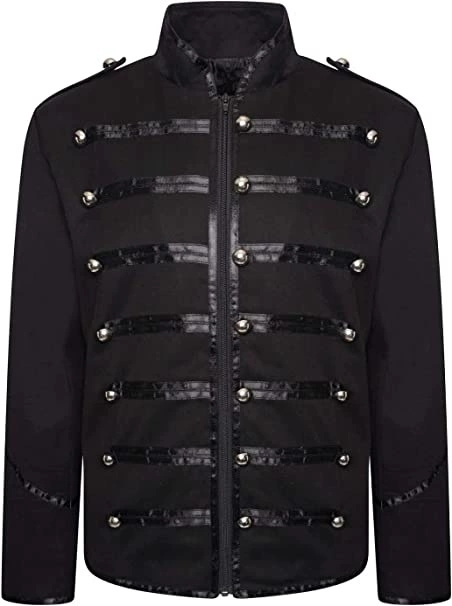 Men's Steampunk Rockstar Jacke - Vintage Fashion Dress avaliação e preço