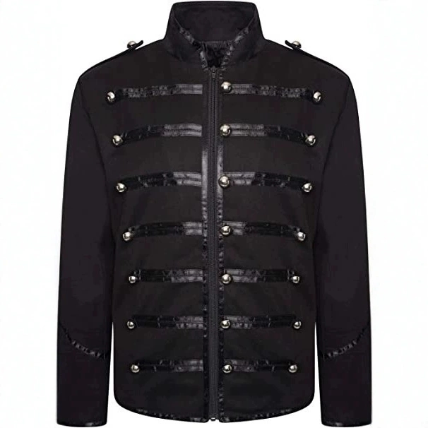 Men's Steampunk Rockstar Jacke - Vintage Fashion Dress avaliação e preço