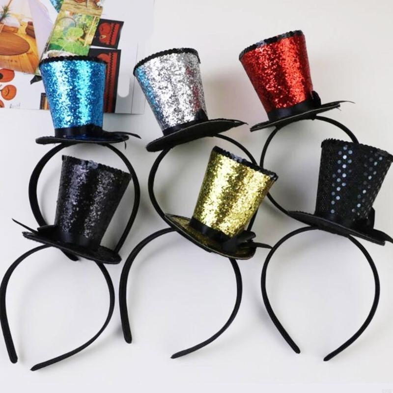 49MF Veil Top Hat Fascinators  - Vintage Fashion Hats avaliação e preço