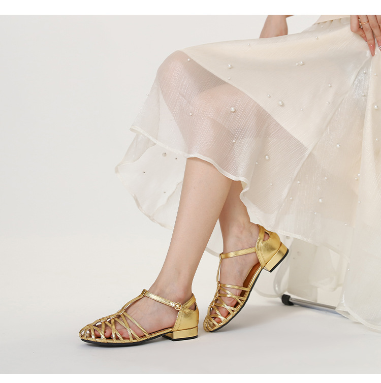 Plus Size Women Roman Sandals  - Vintage Fashion Dress avaliação e preço