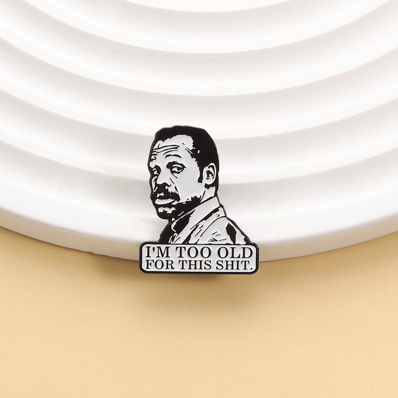 TV Movie Character Enamel Pins - Vintage Fashion Quotes avaliação e preço