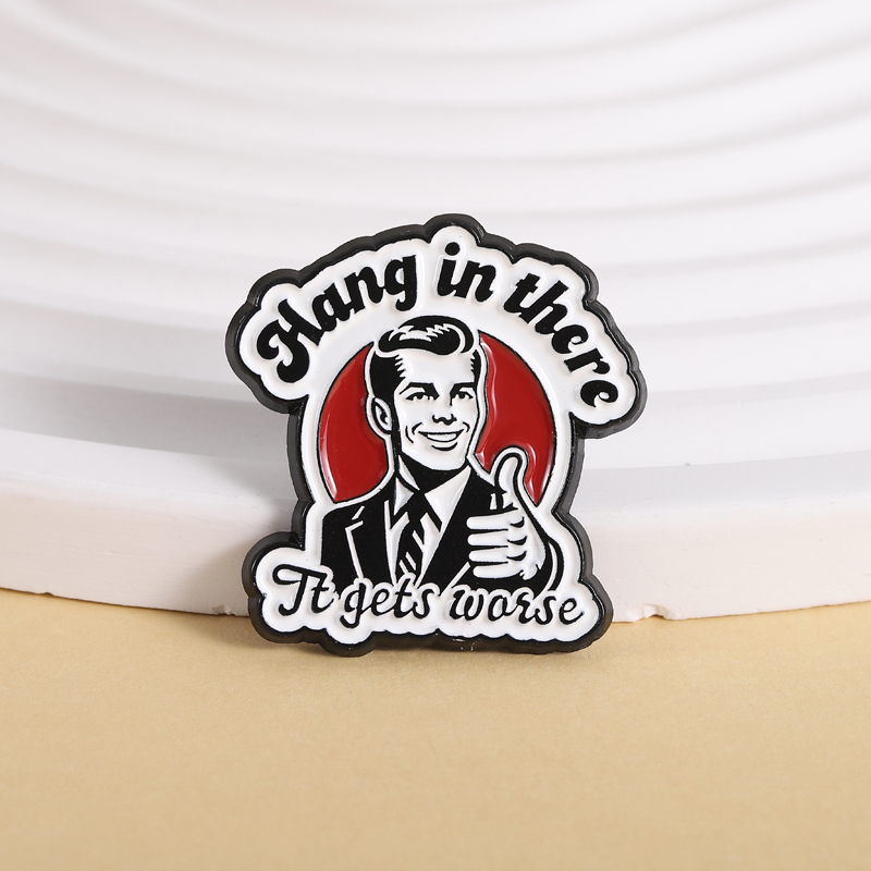 TV Movie Character Enamel Pins - Vintage Fashion Quotes avaliação e preço