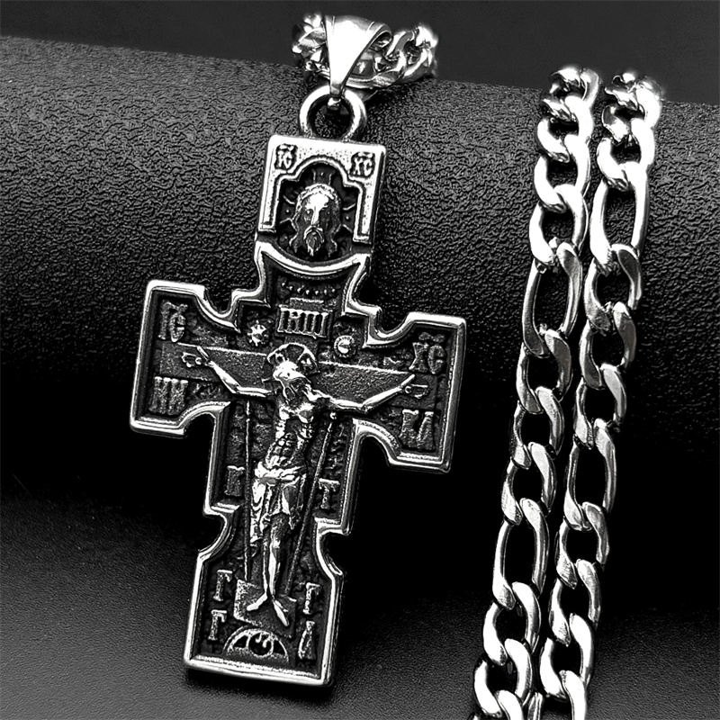 Vintage Orthodox Icon Cross Je - Vintage Fashion Icons avaliação e preço