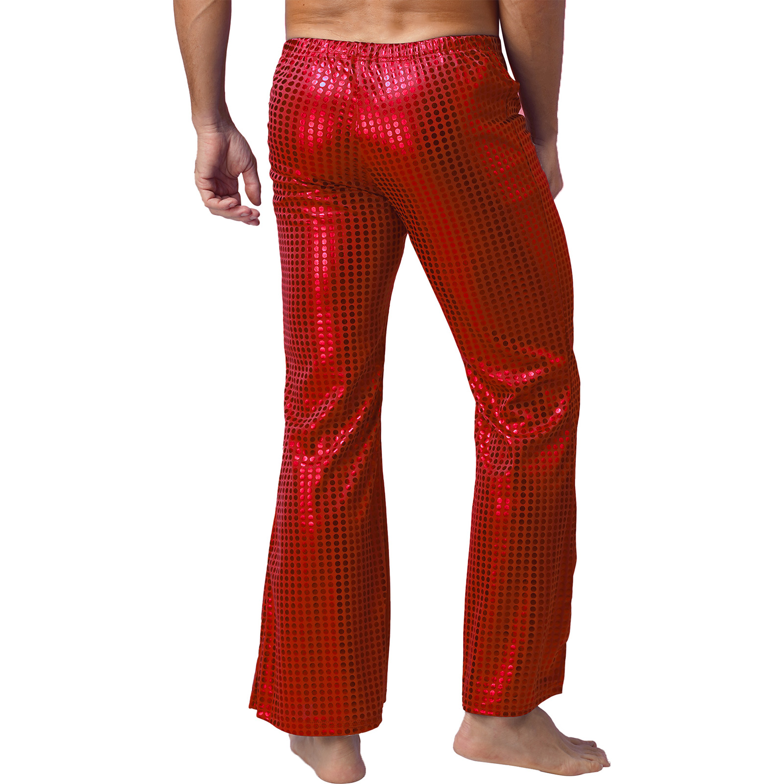 Mens 70s Shiny Sequins Hip Hop - Wide Leg Trouser 70S avaliação e preço