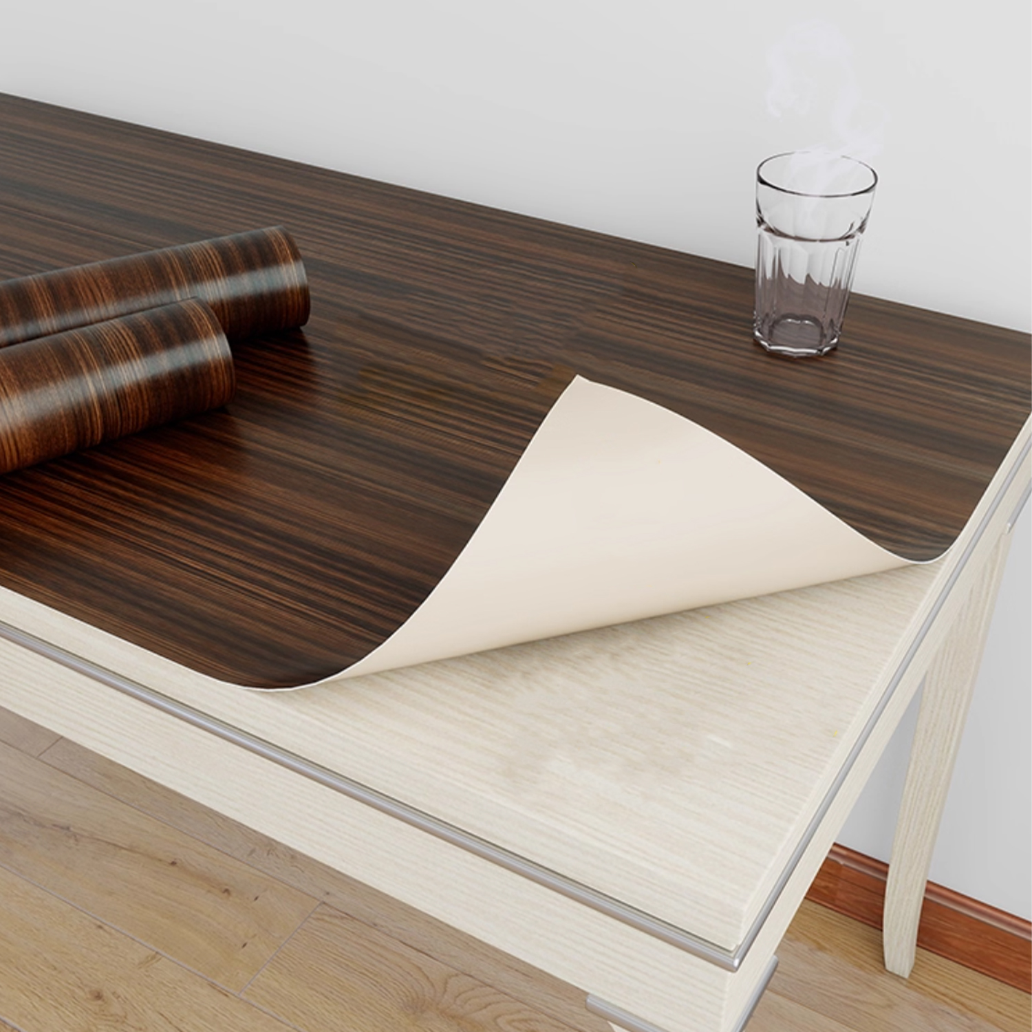 40CM Roll Material Wood Grain  - Vintage Fashion Wallpaper avaliação e preço