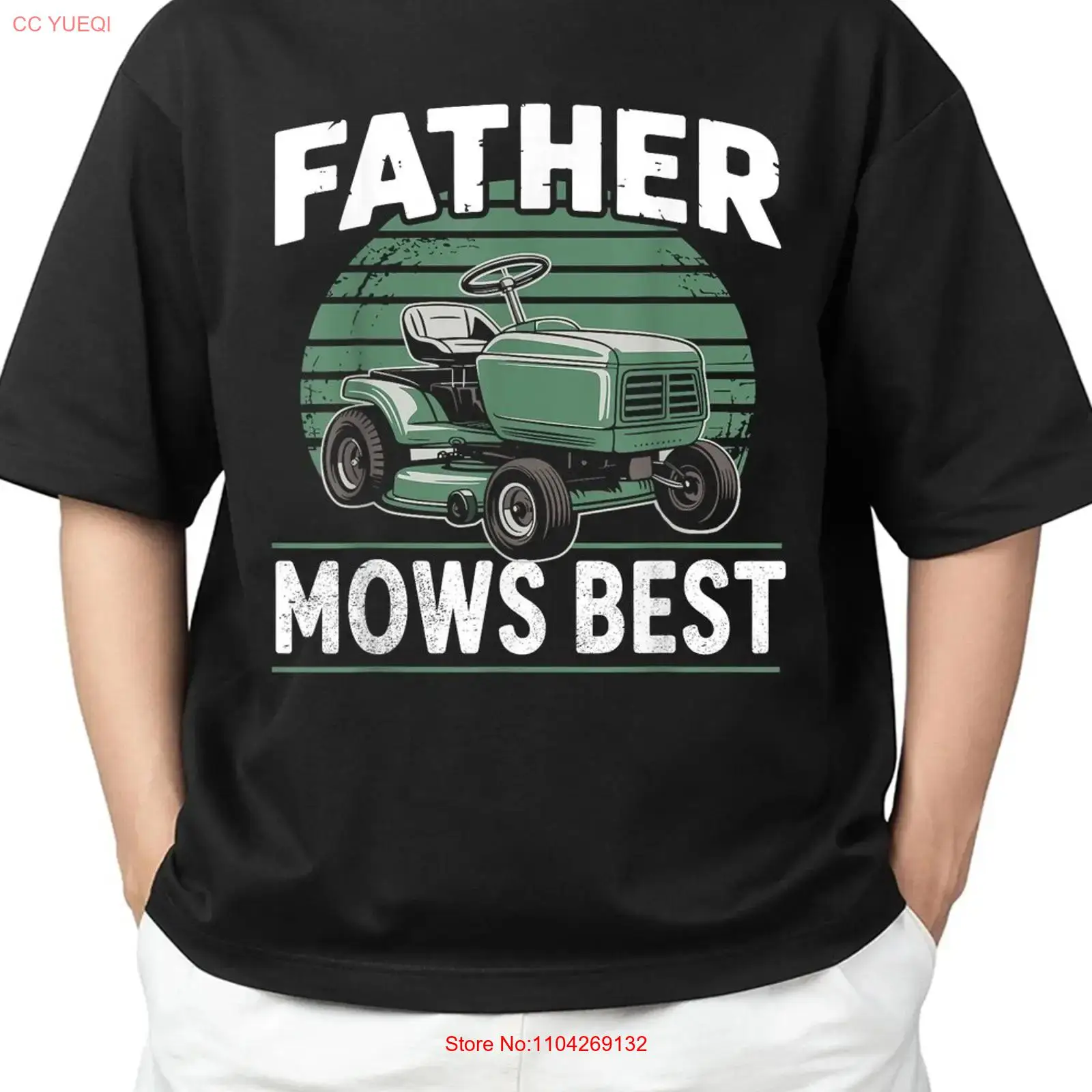 Father mows best T Shirt iconi - Vintage Fashion Icons avaliação e preço