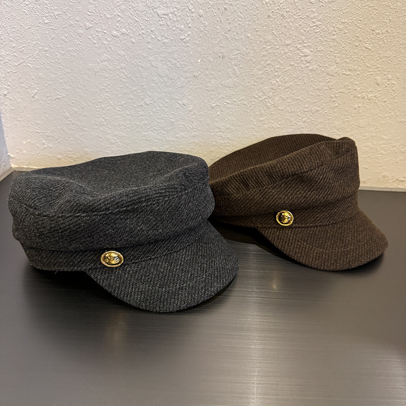 Women's Wool Vintage Newsboy B - Vintage Fashion Hats avaliação e preço