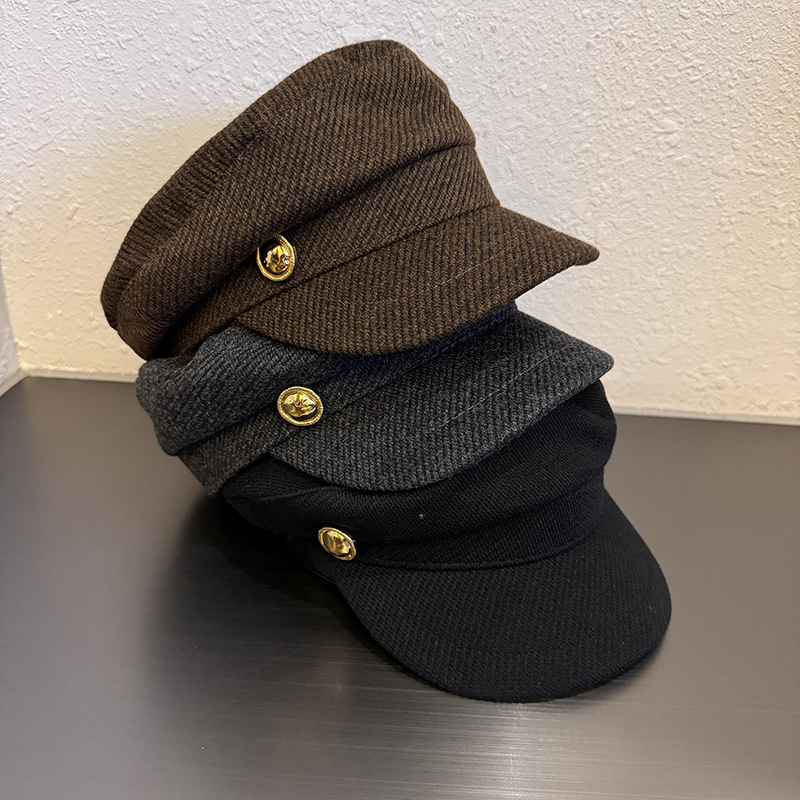 Women's Wool Vintage Newsboy B - Vintage Fashion Hats avaliação e preço