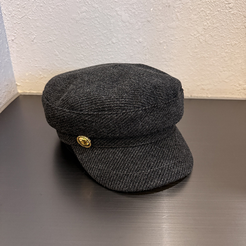 Women's Wool Vintage Newsboy B - Vintage Fashion Hats avaliação e preço