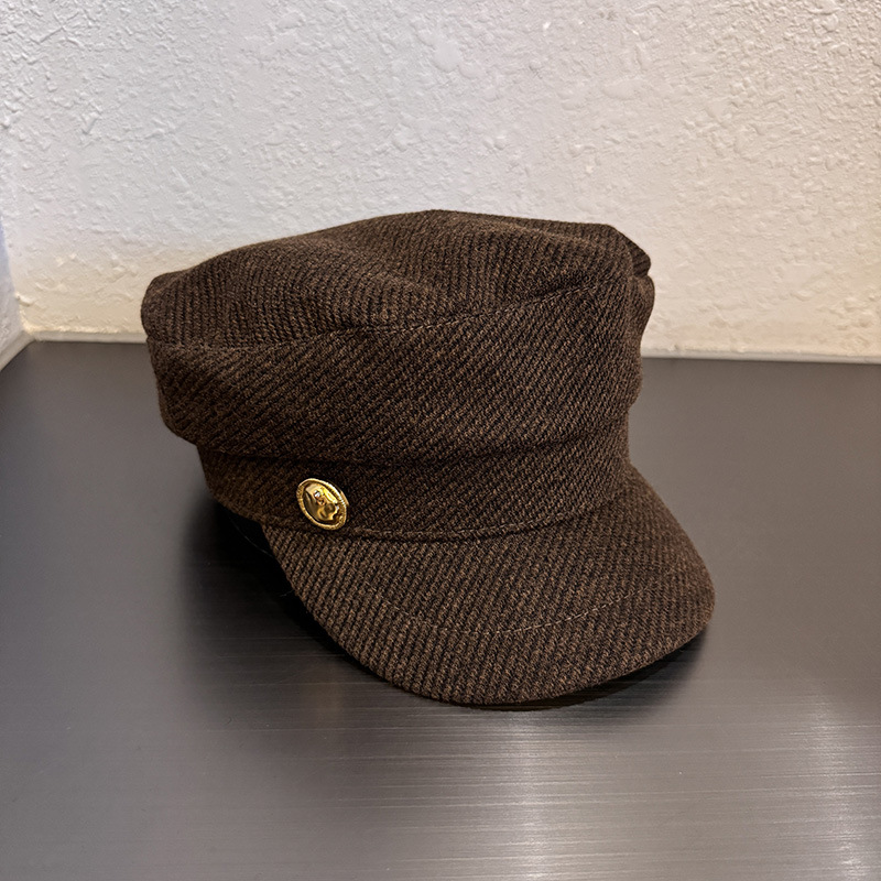Women's Wool Vintage Newsboy B - Vintage Fashion Hats avaliação e preço