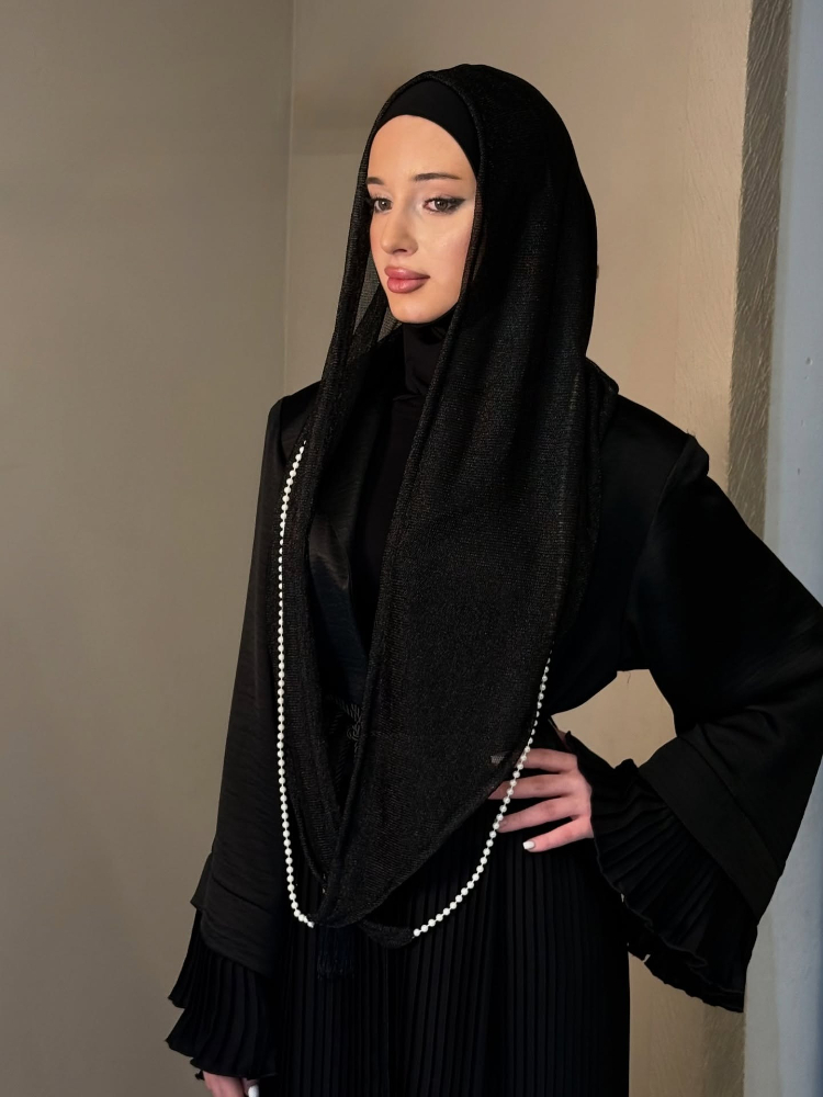 New Dubai Hood Hijab Pearl Lan - Vintage Fashion Hats avaliação e preço