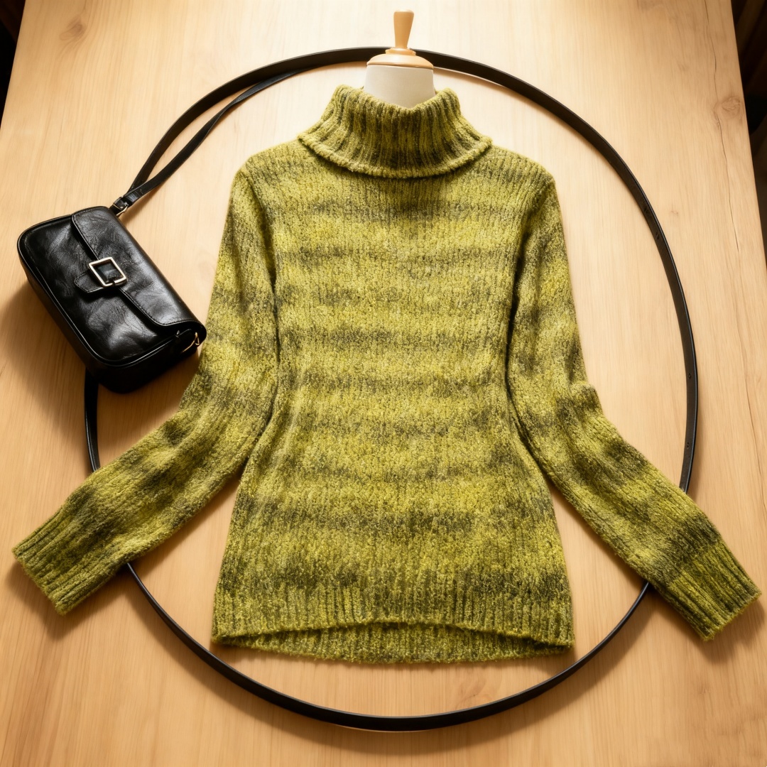 Retro Y2K Green Striped High N - Vintage Fashion Retro Outfit avaliação e preço
