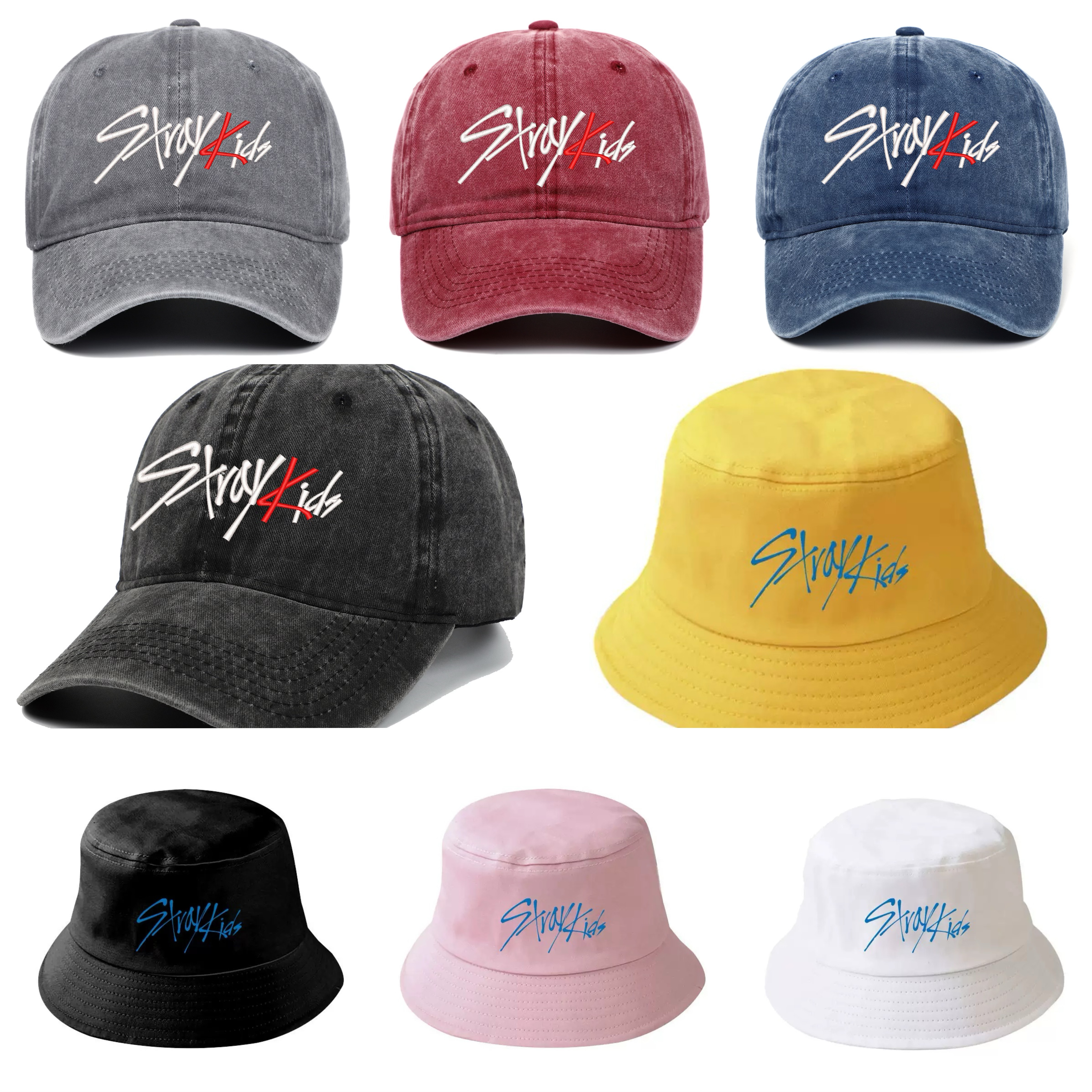 Stray Kids SKZOO Retro vintage - Vintage Fashion Hats avaliação e preço