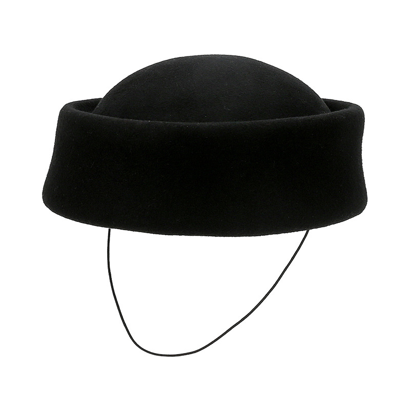 British Style Wool Beret with  - Vintage Fashion Influencer avaliação e preço