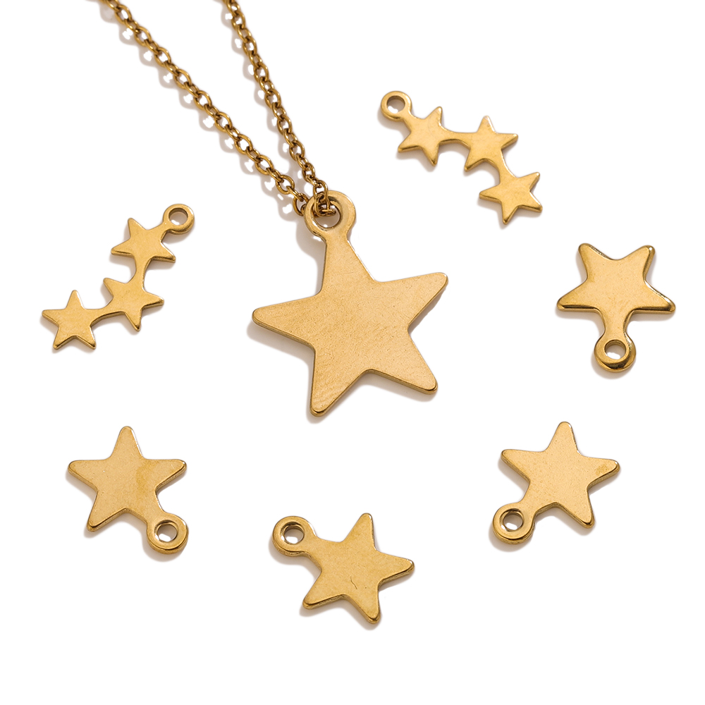 20pcs/lot Star Charms for Jewe - Vintage Fashion Jewelry Necklaces avaliação e preço