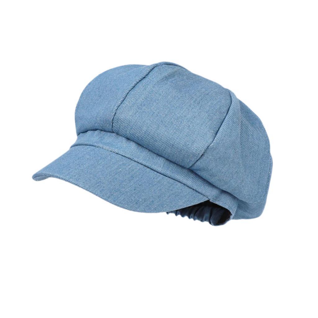 Women Newsboy Cap Slouchy Vint - Vintage Fashion Hats avaliação e preço