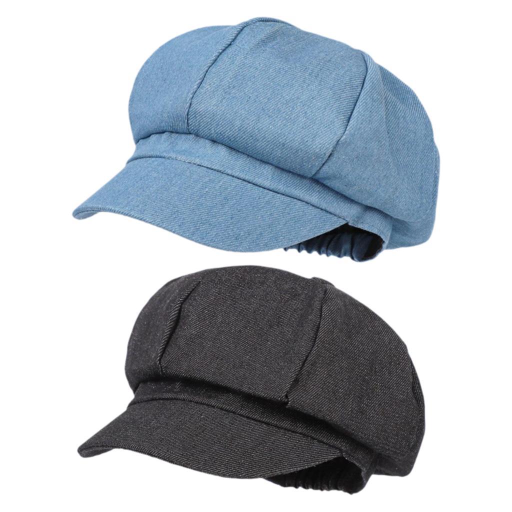 Women Newsboy Cap Slouchy Vint - Vintage Fashion Hats avaliação e preço