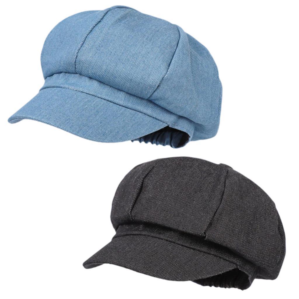 Women Newsboy Cap Slouchy Vint - Vintage Fashion Hats avaliação e preço