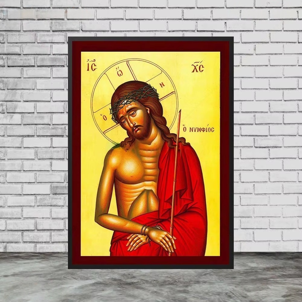 1pc frameless Vintage Jesus Ch - Vintage Fashion Wall Art avaliação e preço