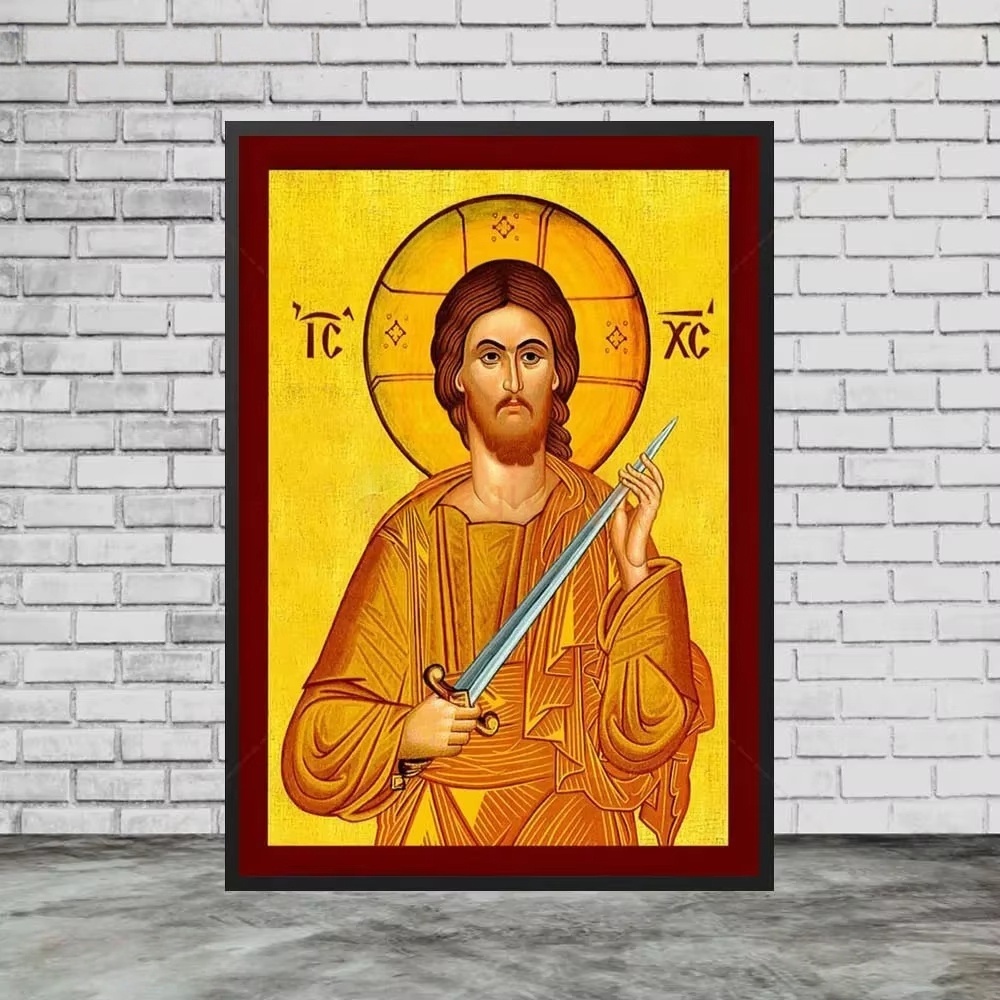 1pc frameless Vintage Jesus Ch - Vintage Fashion Wall Art avaliação e preço