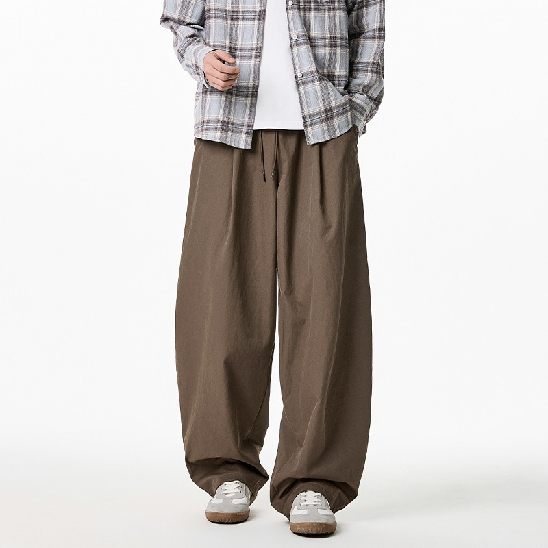 2026 Spring Autumn Men Casual  - Wide Leg Trouser 70S avaliação e preço