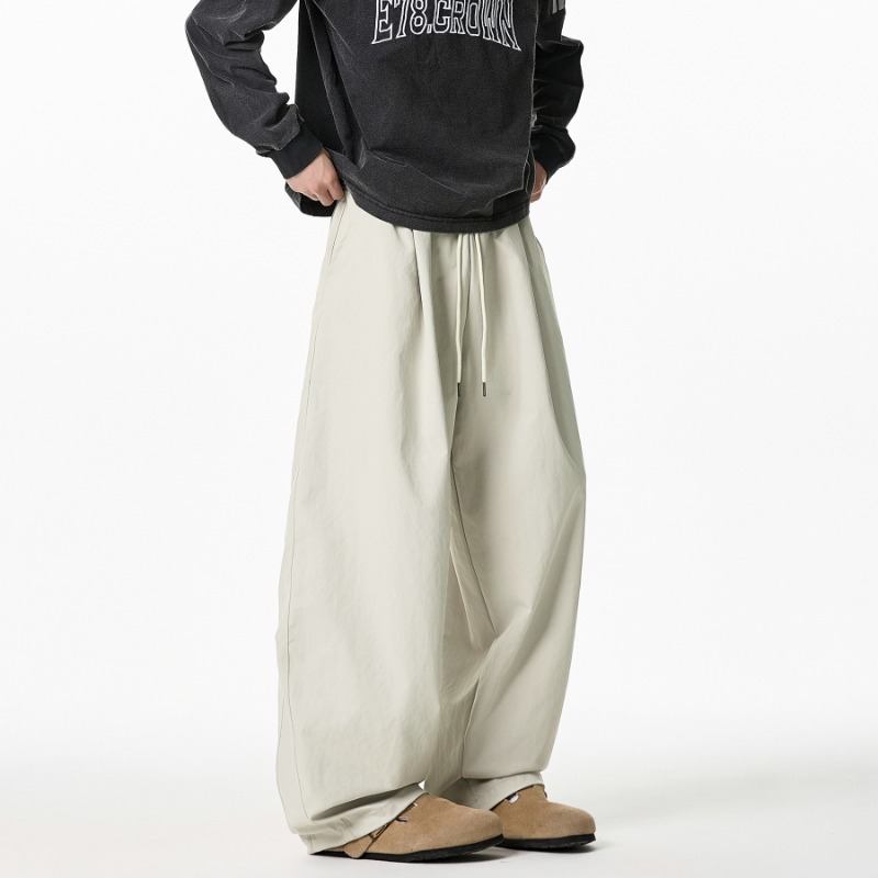 2026 Spring Autumn Men Casual  - Wide Leg Trouser 70S avaliação e preço